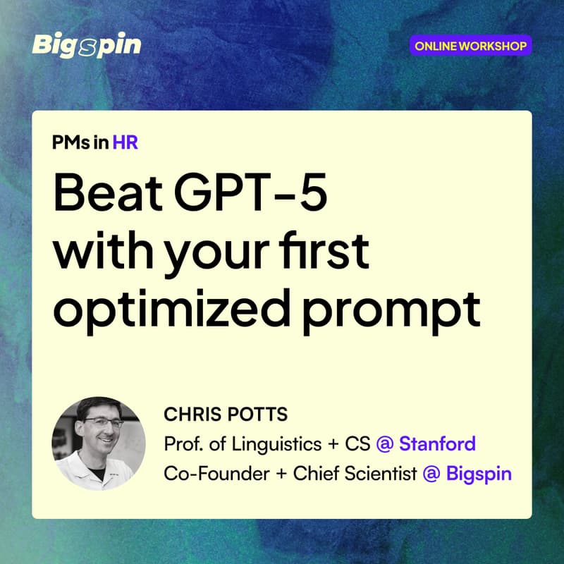 Cover Image for Beat GPT-5  with your first optimized prompt