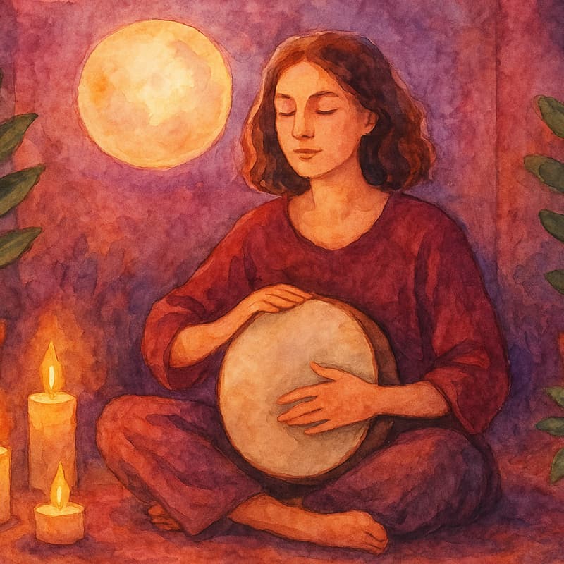 Cover Image for Cacao and drum ritual