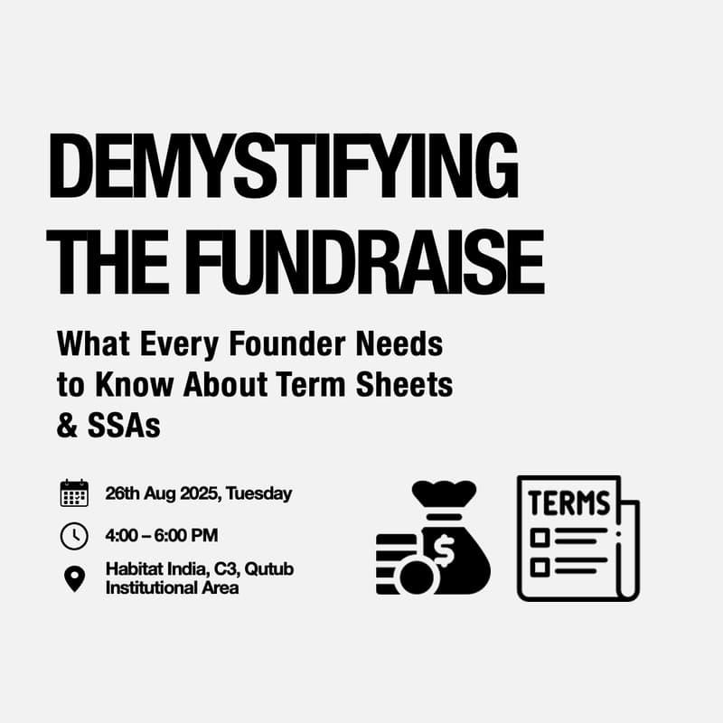 Cover Image for Demystifying the Fundraise: What Every Founder Needs to Know About Term Sheets & SSA's