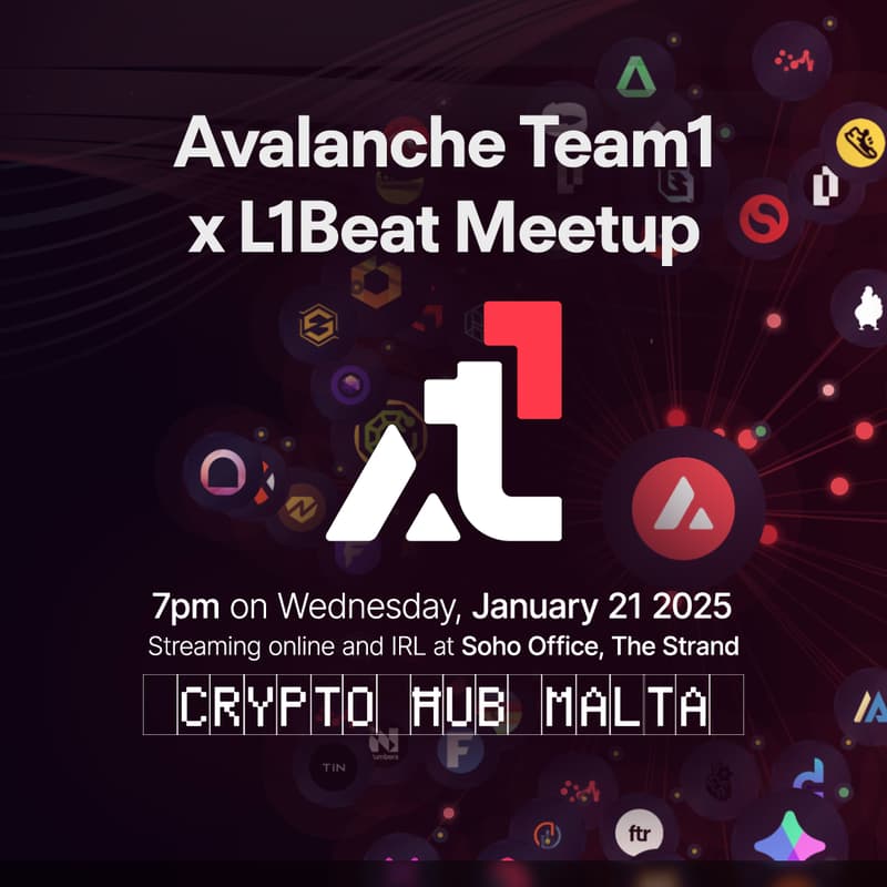 Cover Image for Avalanche Team1 x L1 Beat Meetup