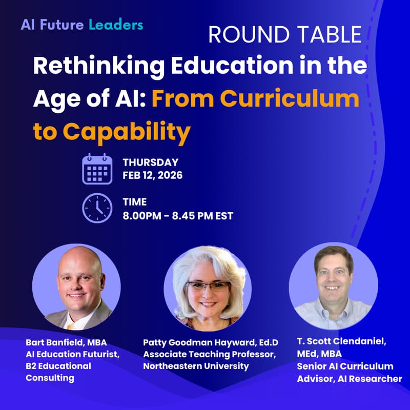 Cover Image for Rethinking Education in the Age of AI: From Curriculum to Capability