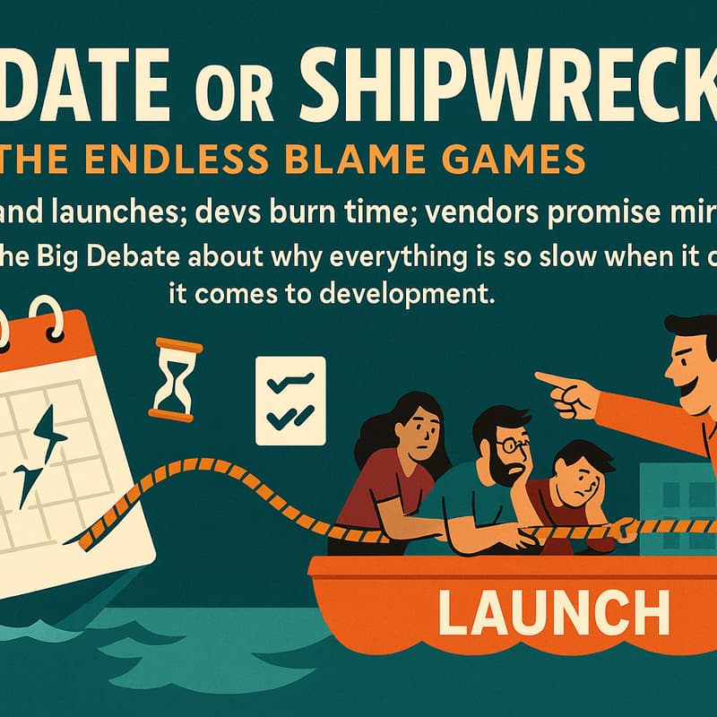 Cover Image for Shipdate or Shipwreck: The Endless Blame Games