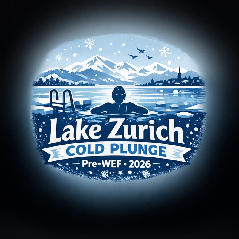 Cover Image for Pre-WEF Cold Plunge: Ice Bath At Lake Zurich
