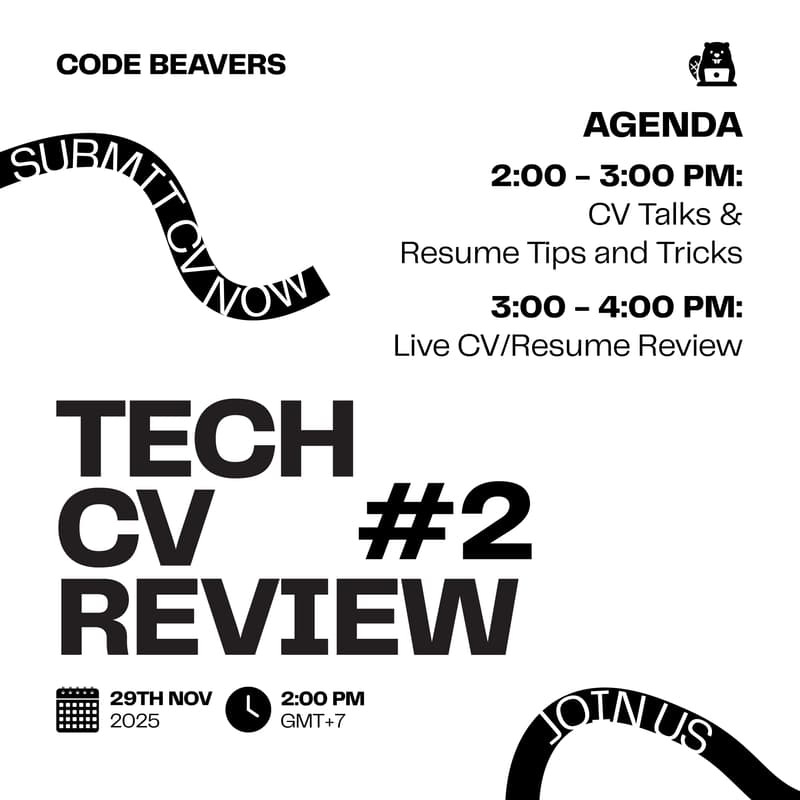 Cover Image for TECH CV REVIEW #2