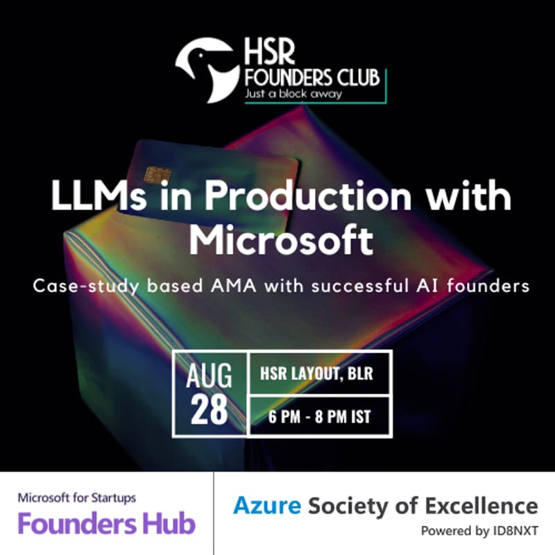 Cover Image for LLMs in Production with Microsoft