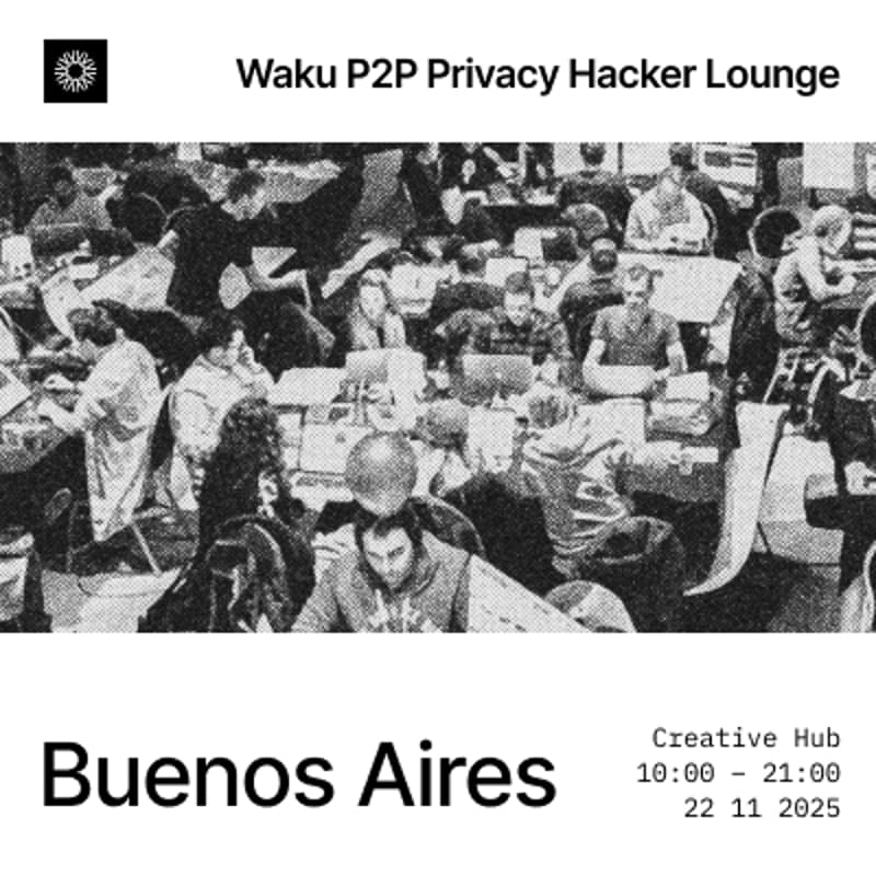 Cover Image for Waku P2P Privacy Hacker Lounge