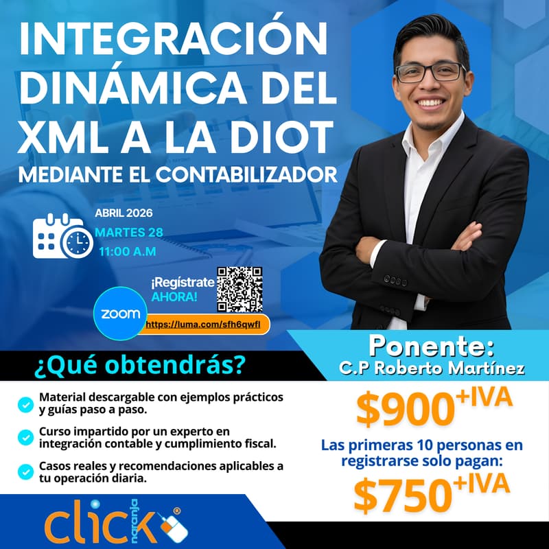 Cover Image for Integración dinámica del XML a la DIOT