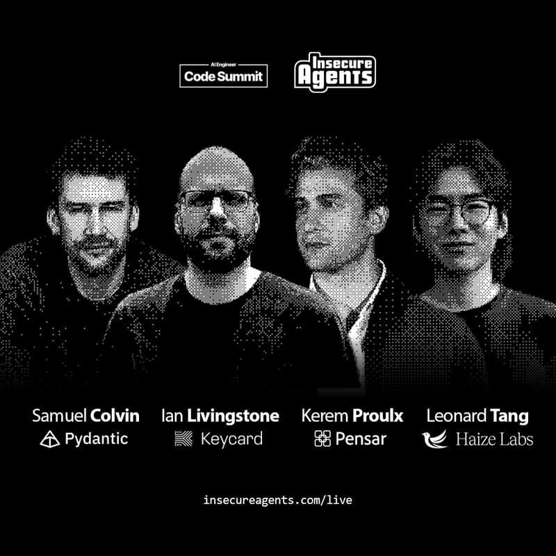 Cover Image for Insecure Agents: LIVE Panel & Podcast