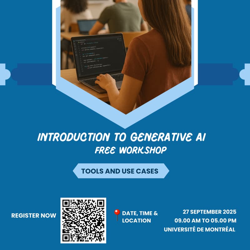Cover Image for Introduction to Generative AI: Free workshop