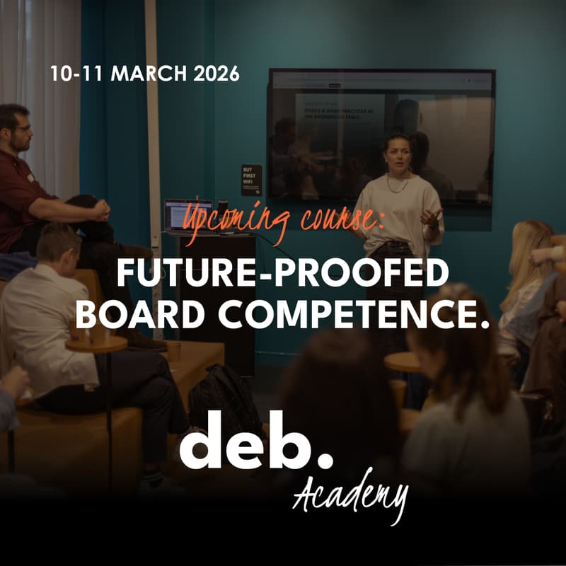 Cover Image for Future-proofed board competence.