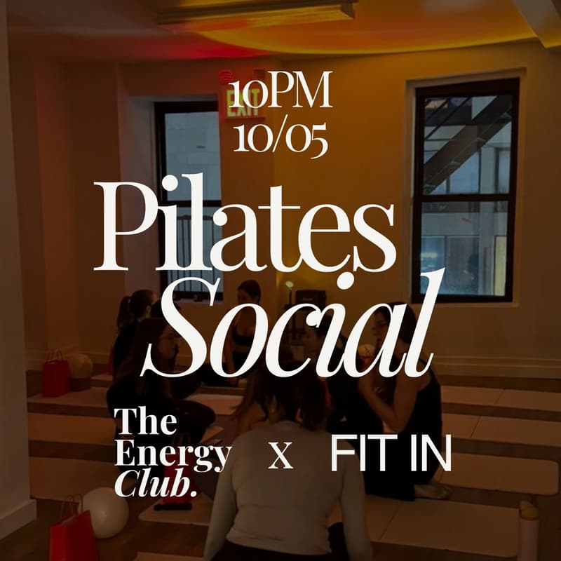 Cover Image for Pilates Social by The Energy Club x Fit In