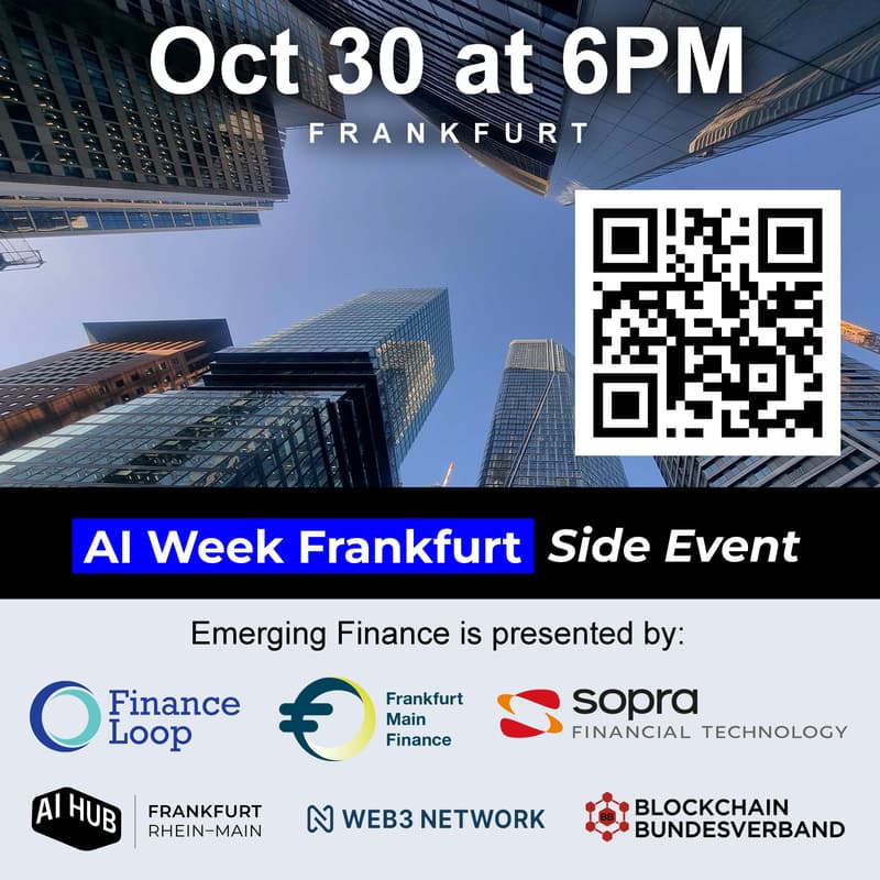 Cover Image for Emerging Finance: AI, Tokenization & Innovation