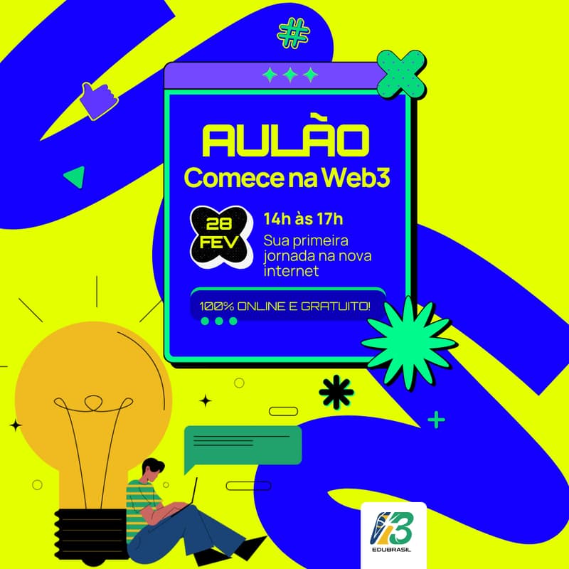 Imagem de capa para Aulão: Comece na Web3