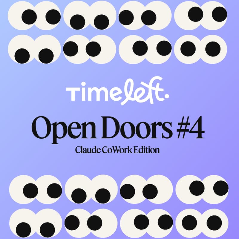 Cover Image for Timeleft Open Doors #4 - Claude CoWork Edition