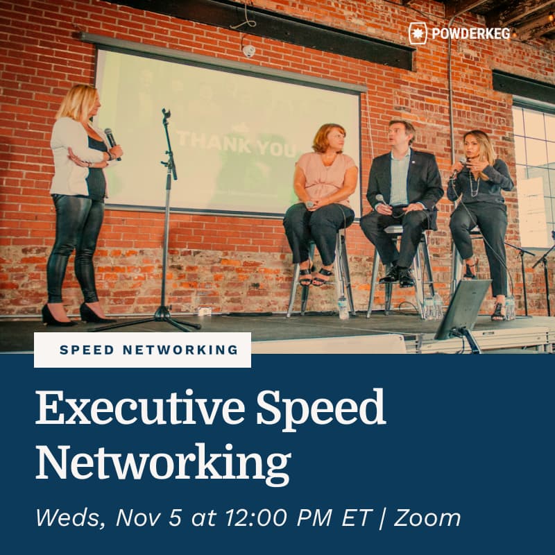 Cover Image for Executive Speed Networking (Virtual): Nov 5, 2025