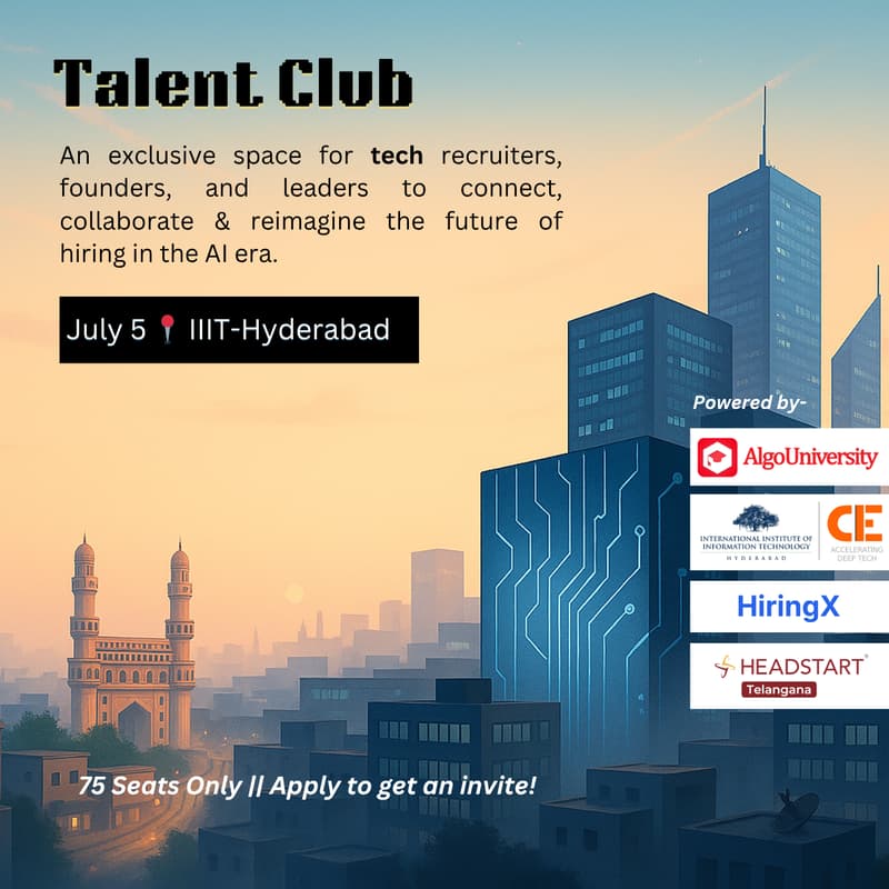 Cover Image for Talent Club: "AI x Talent – Hiring in AI Era!"