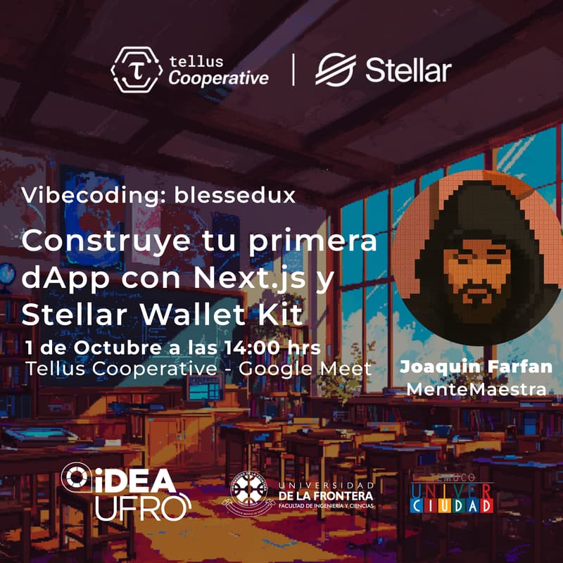 Cover Image for Vibecoding en acción: Construye tu primera dApp con Next.js y Stellar Wallet Kit