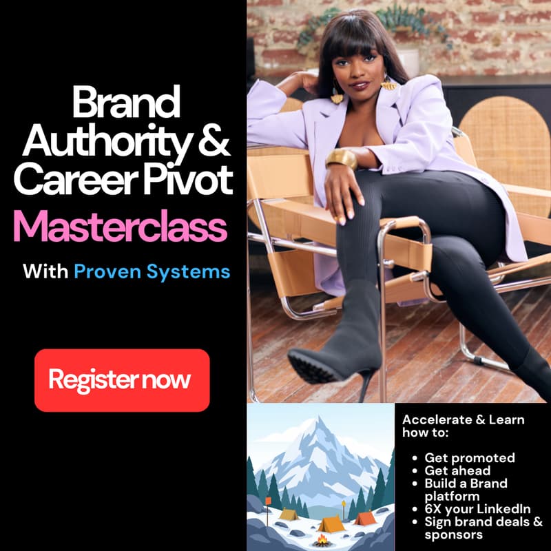 Cover Image for Accelerate Your Career & Create Brand Authority with Proven Systems Tested at Google, Accenture, Delta+