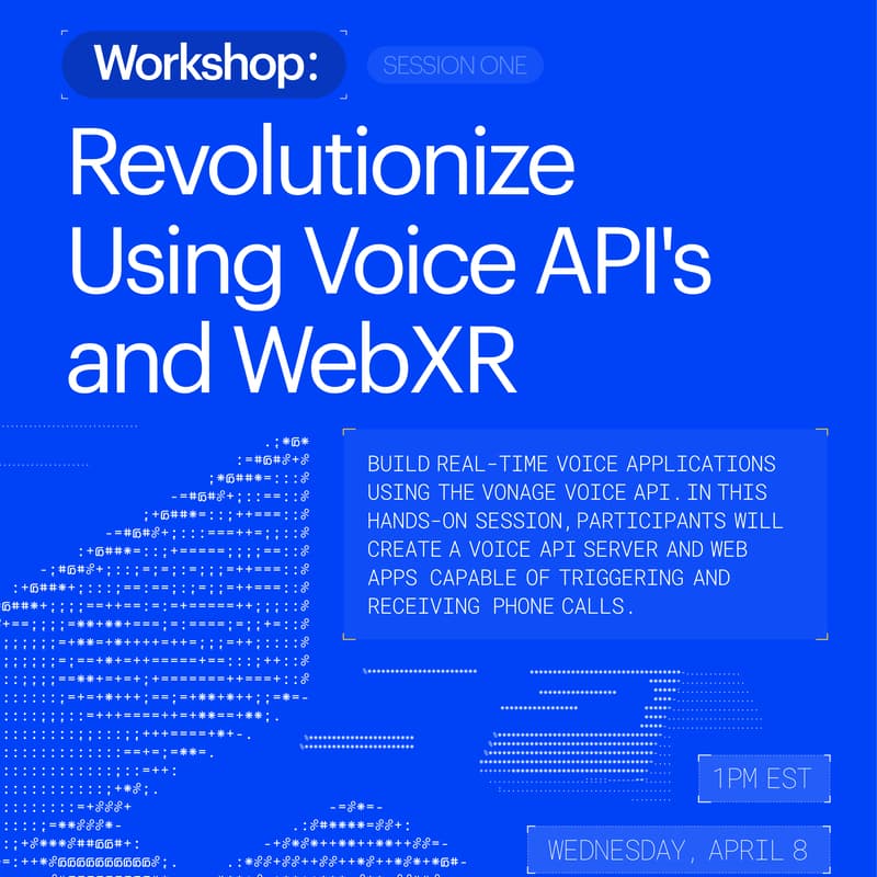 Cover Image for Revolutionize How You Think About Voice APIs & WebXR (Part 1)