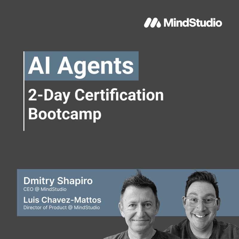 Cover Image for AI Agents Advanced 2-Day Bootcamp & L2 Certification