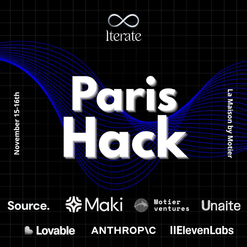 Cover Image for Iterate - Paris Hackathon