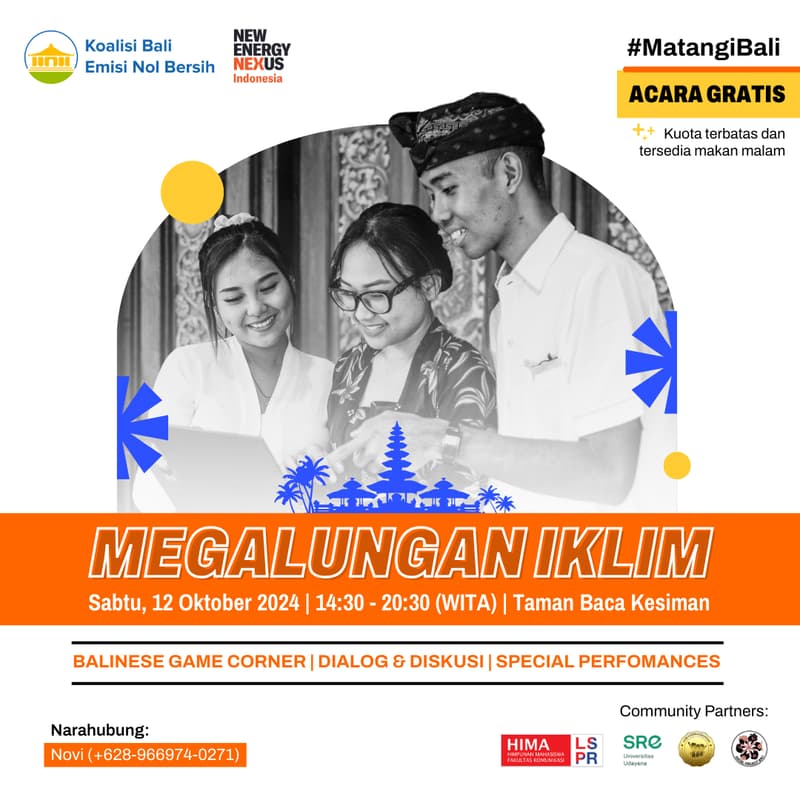 Cover Image for Matangi Bali : Megalungan Iklim (Invitation)
