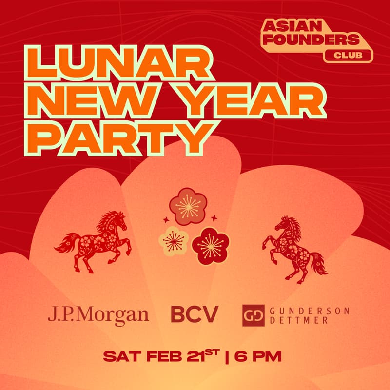Cover Image for Asian Founders Lunar New Year Party