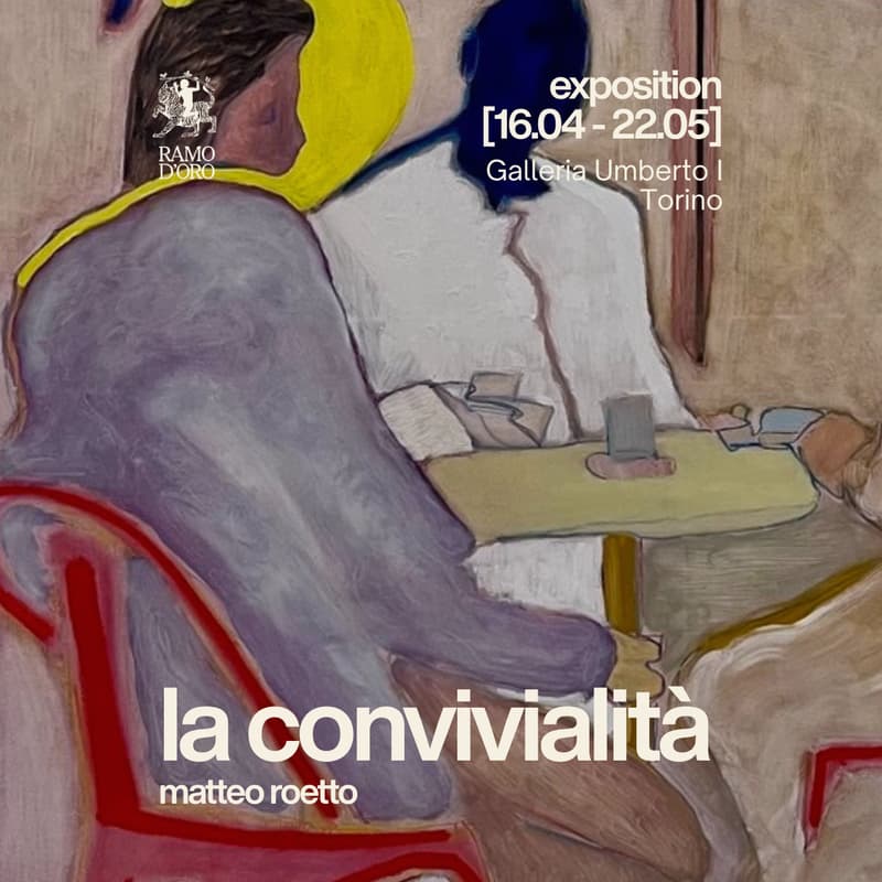 Immagine di copertina per la convivialità di Mattia Roetto @VERNISSAGE