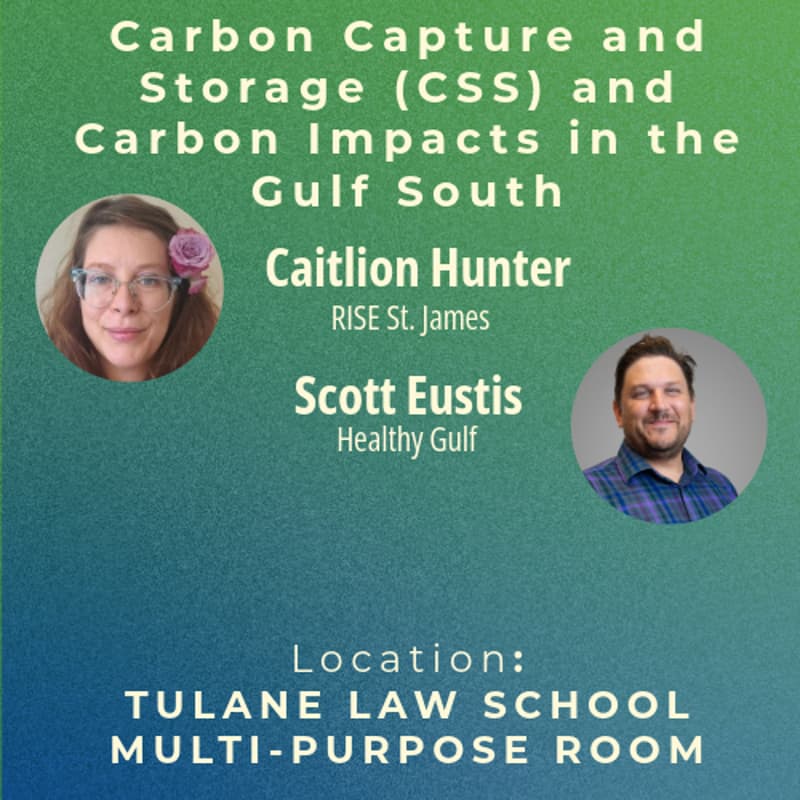 Cover Image for Carbon Capture and Storage (CCS) and Carbon Impacts in the Gulf South