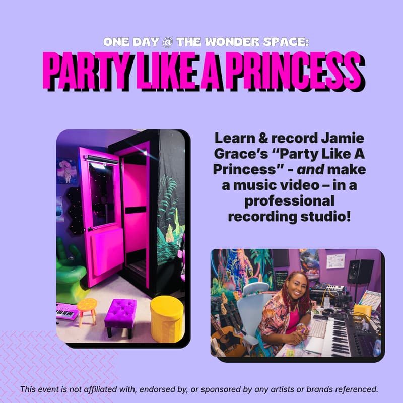 Cover Image for Party Like A Princess - One Day Music Camp