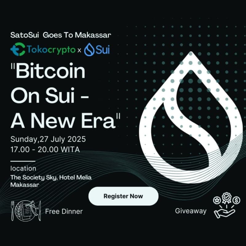 Cover Image for Sui X Tokocrypto SatoSui Goes To Makassar