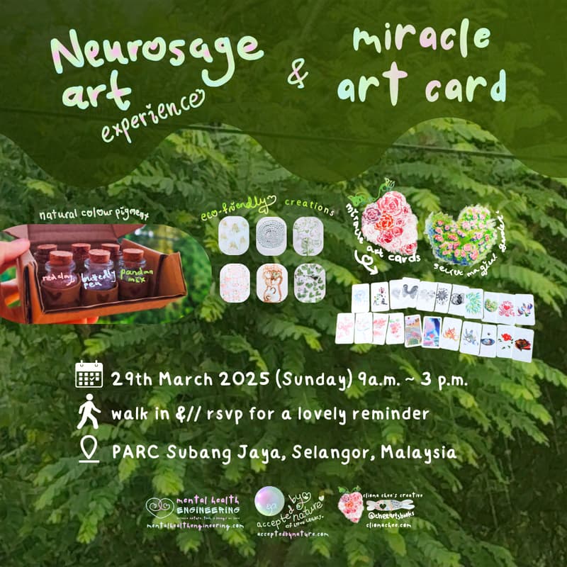 Cover Image for Neurosage art experience & miracle art cards x Pesta Grow @ PARC Subang Jaya