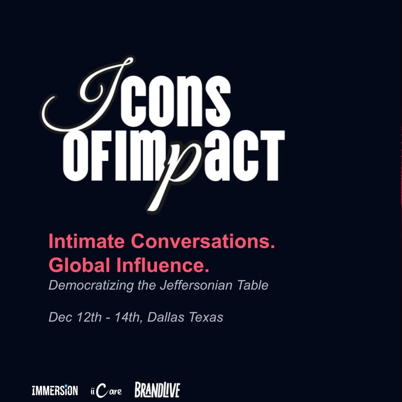 Cover Image for Icons Of Impact: Dallas Weekend | December 12–14, 2025