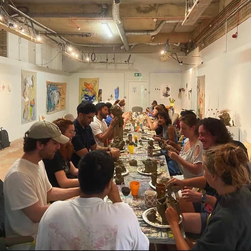 Cover Image for Sip & Clay Workshop with Sofia & Ismael