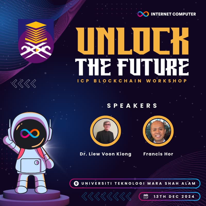 Cover Image for ​​Unlocking the Future: ICP Blockchain for the Innovative Minds (UITM)