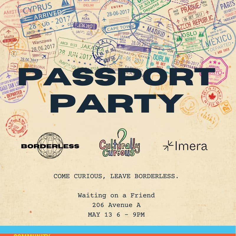 Cover Image for 🌎PASSPORT PARTY✈️