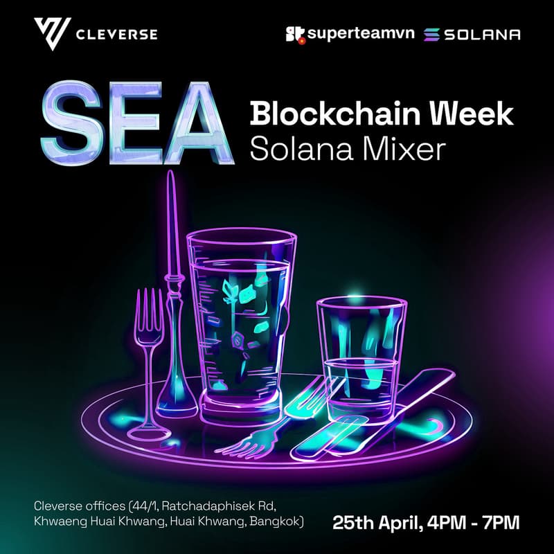 Cover Image for [Bangkok] SEA Blockchain Week Solana Mixer