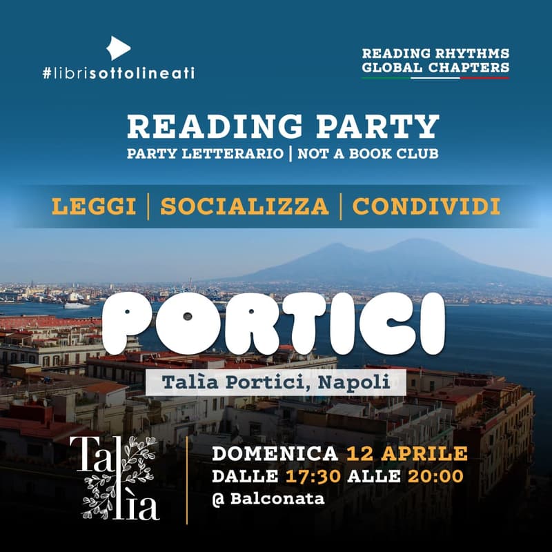 Cover Image for Reading Party Portici: domenica 12 aprile
