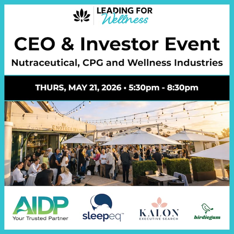 Cover Image for Leading For Wellness CEO & Investor Event