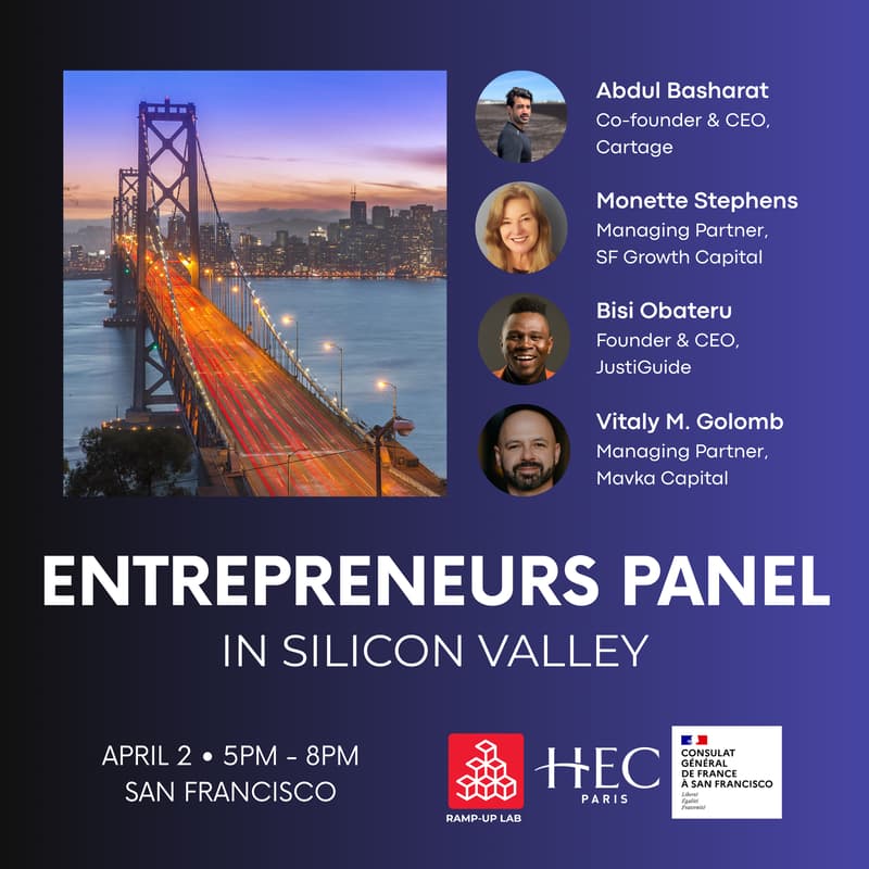 Cover Image for Ramp-Up Lab x French Consulate | Entrepreneurs in Silicon Valley Panel