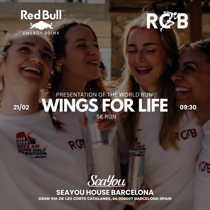 Cover Image for Wings for Life Warm-Up Run x Red Bull