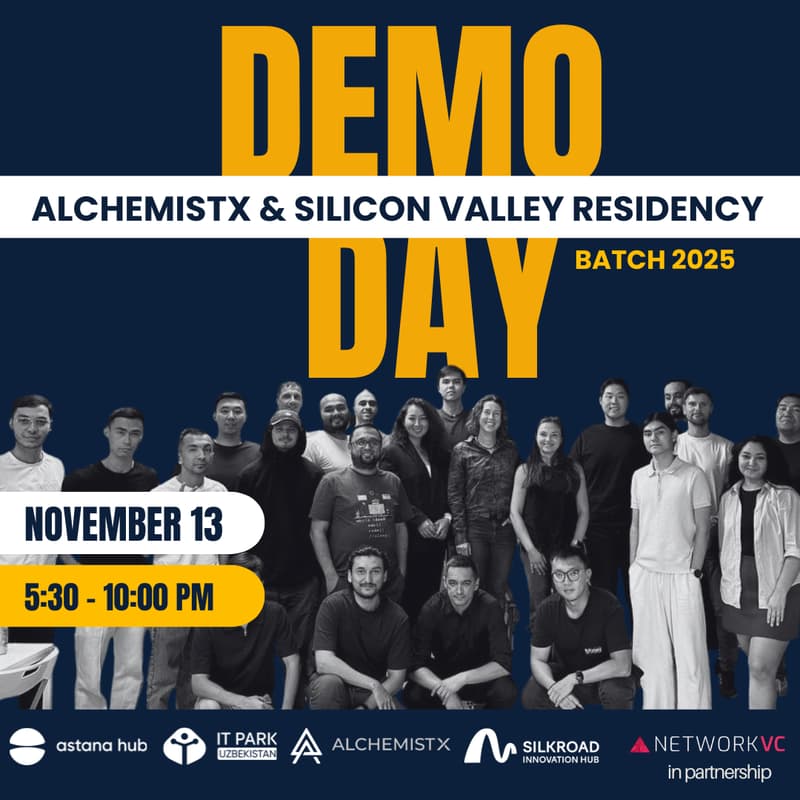 Cover Image for AlchemistX & Silicon Valley Residency Demo Day