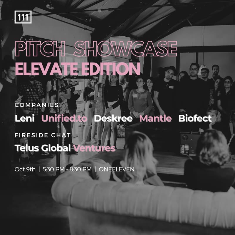 Cover Image for [111] Pitch Showcase: Elevate Edition
