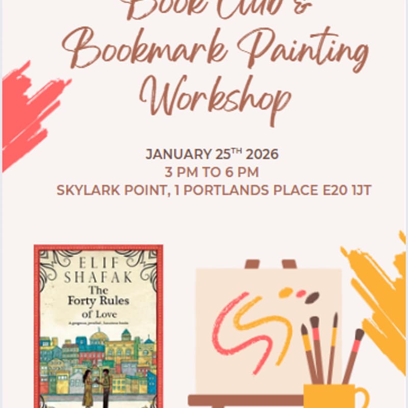 Cover Image for WHN Book Club + Bookmark Painting Workshop to start off 2026 ✨