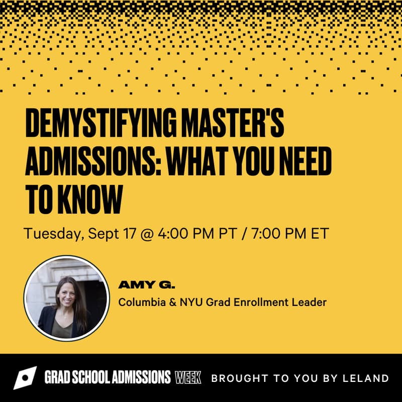 Cover Image for Demystifying Master's Admissions: What You Need to Know