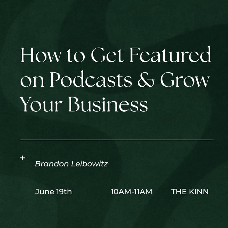 Cover Image for How To Get Featured On Podcasts & Grow Your Business