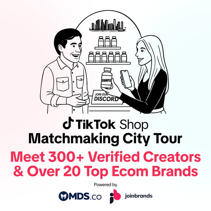 Cover Image for TikTok Shop Matchmaking City Tour - Miami