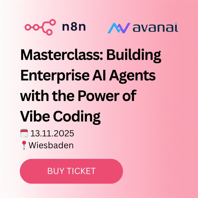 Cover Image for Masterclass: n8n Ambassador Secrets - Building Enterprise AI Agents with the Power of Vibe Coding
