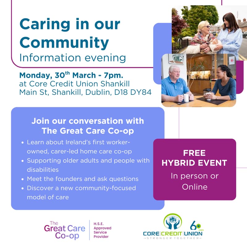 Cover Image for Caring in our Community - Information Evening