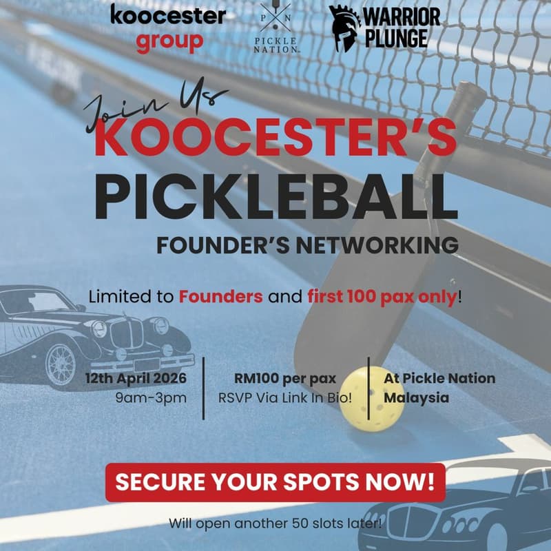 Cover Image for Koocester's Pickleball Founder's Networking